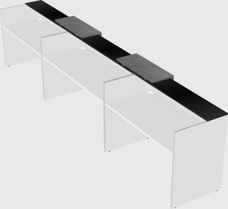 Long reception desk