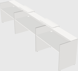Long reception desk