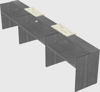 Long reception desk