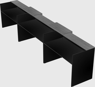 Long reception desk