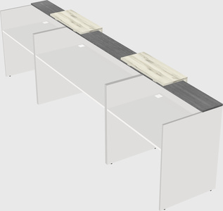 Long reception desk