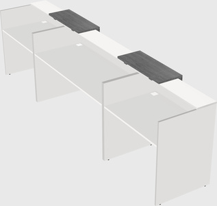 Long reception desk