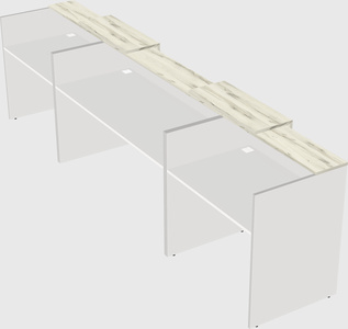 Long reception desk