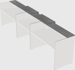Long reception desk