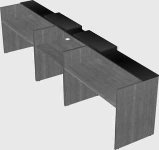 Long reception desk