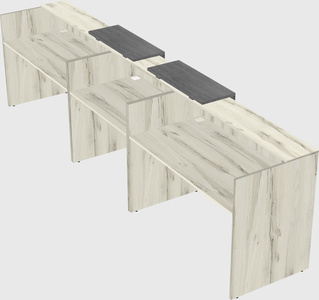 Long reception desk
