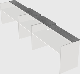 Long reception desk