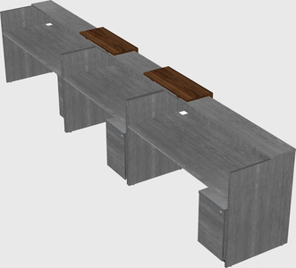 Long reception desk