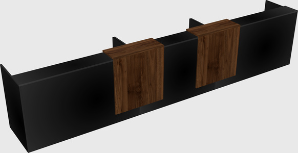 Long reception desk