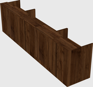 Long reception desk
