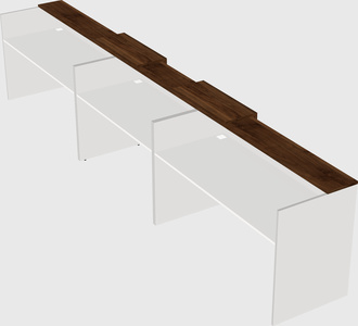Long reception desk