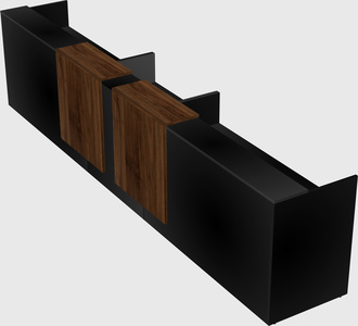 Long reception desk