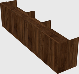 Long reception desk