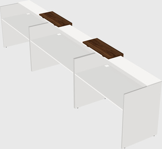Long reception desk