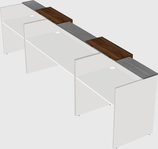Long reception desk