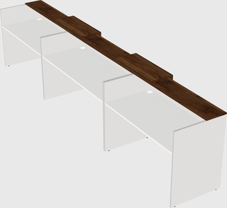 Long reception desk