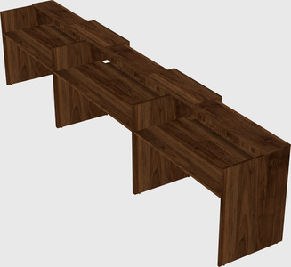 Long reception desk