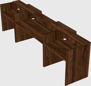 Long reception desk