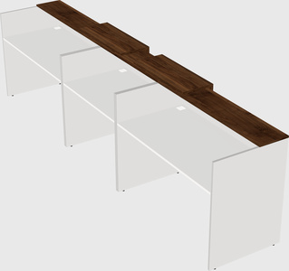 Long reception desk