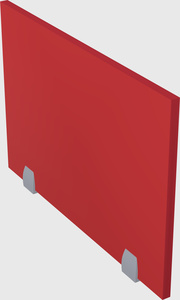 Desk privacy panel