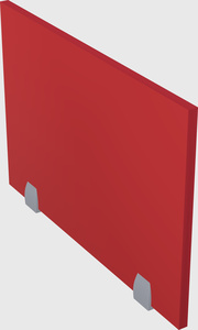 Desk privacy panel