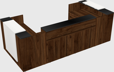 Reception desk u-shape