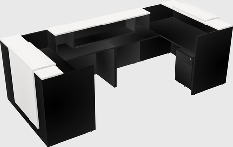 Reception desk u-shape