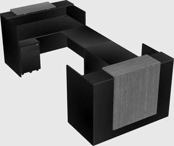 Reception desk u-shape