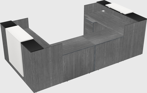 Reception desk u-shape