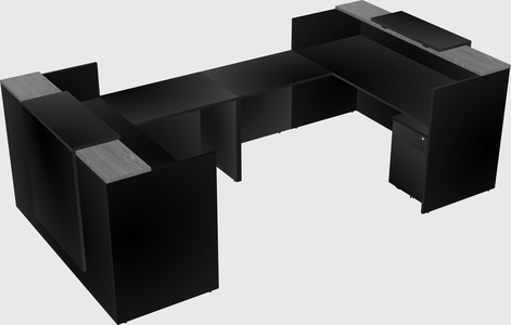 Reception desk u-shape