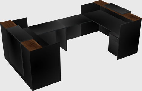 Reception desk u-shape