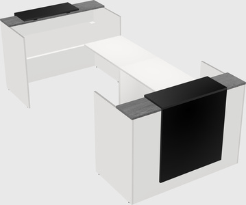 Reception desk u-shape