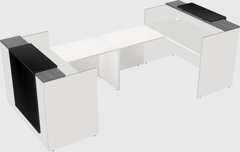 Reception desk u-shape