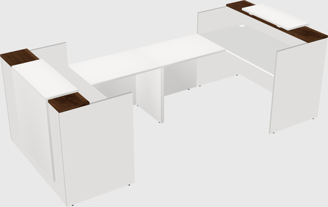 Reception desk u-shape
