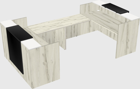 Reception desk u-shape