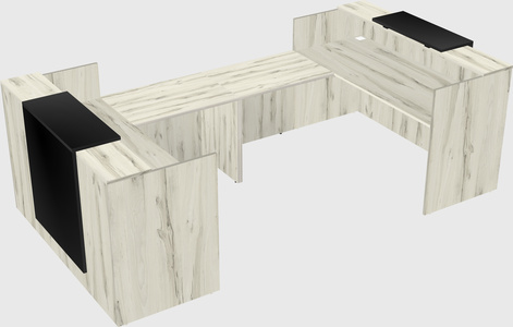 Reception desk u-shape