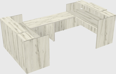 Reception desk u-shape