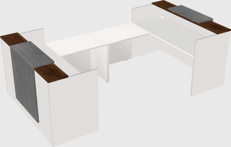 Reception desk u-shape