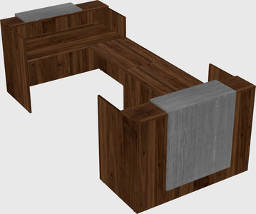 Reception desk u-shape