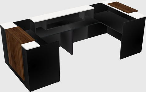 Reception desk u-shape
