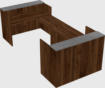 Reception desk u-shape