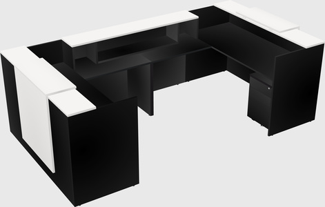Reception desk u-shape