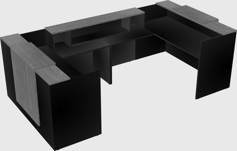 Reception desk u-shape