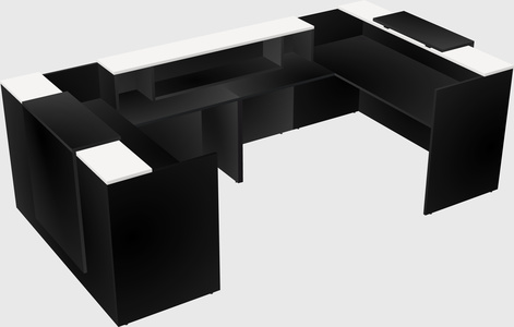 Reception desk u-shape