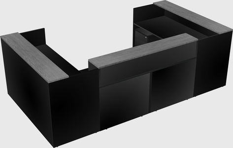 Reception desk u-shape