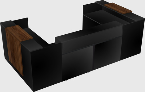 Reception desk u-shape