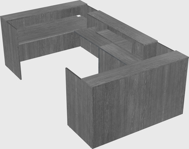 Reception desk u-shape