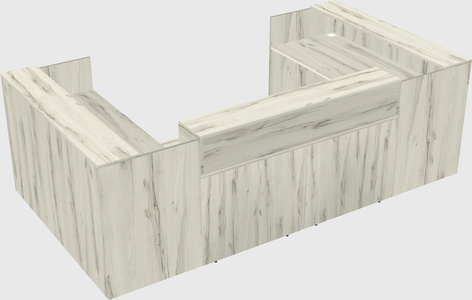 Reception desk u-shape