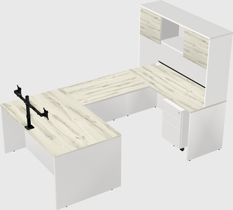 Bureau en u