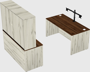 Parallel desk